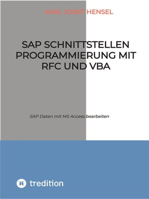 cover image of SAP Schnittstellen Programmierung mit RFC und VBA